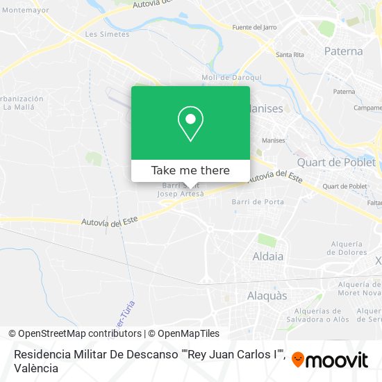 Residencia Militar De Descanso ""Rey Juan Carlos I"" map