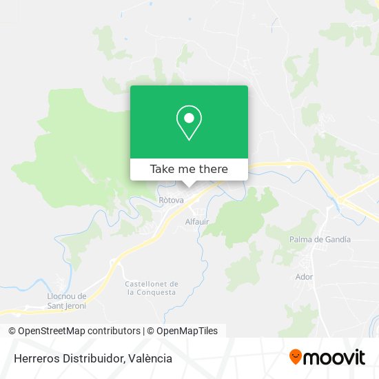 Herreros Distribuidor map