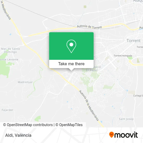 Aldi map