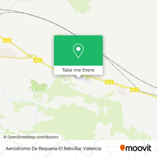 Aeródromo De Requena-El Rebollar map