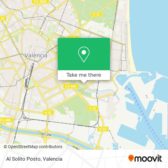 How To Get To Al Solito Posto In Valencia By Bus Metrovalencia Or Train