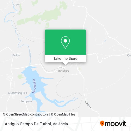Antiguo Campo De Fútbol map
