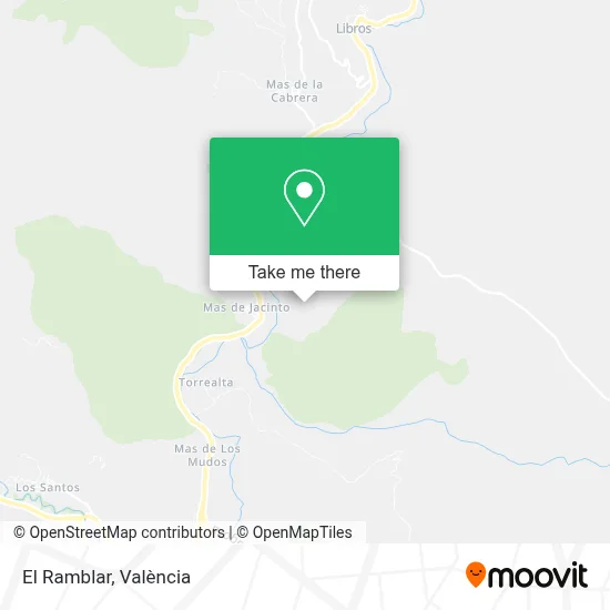 El Ramblar map