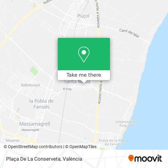 Plaça De La Conserveta map