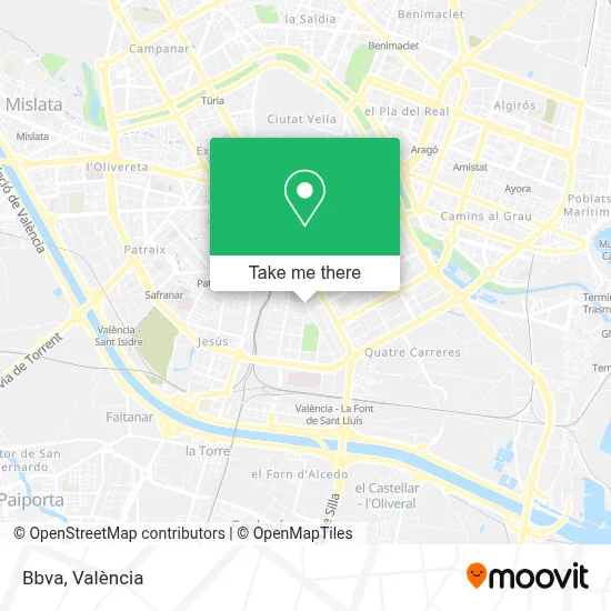 Bbva map