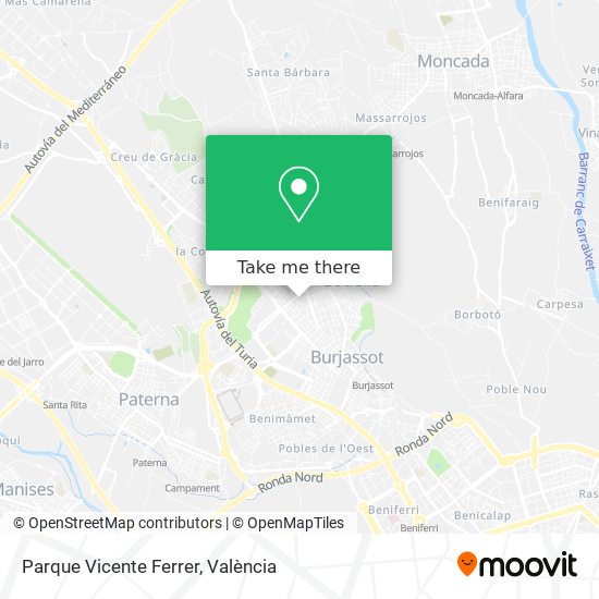Parque Vicente Ferrer map