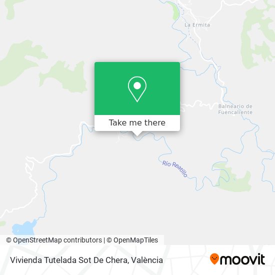 Vivienda Tutelada Sot De Chera map