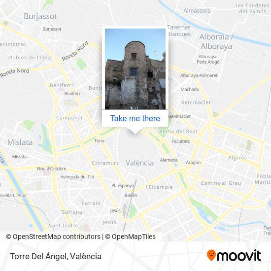 Torre Del Ángel map