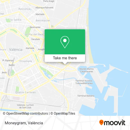 Moneygram map