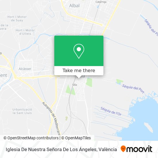 Iglesia De Nuestra Señora De Los Ángeles map