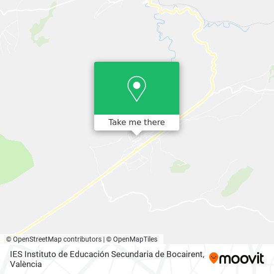 IES Instituto de Educación Secundaria de Bocairent map
