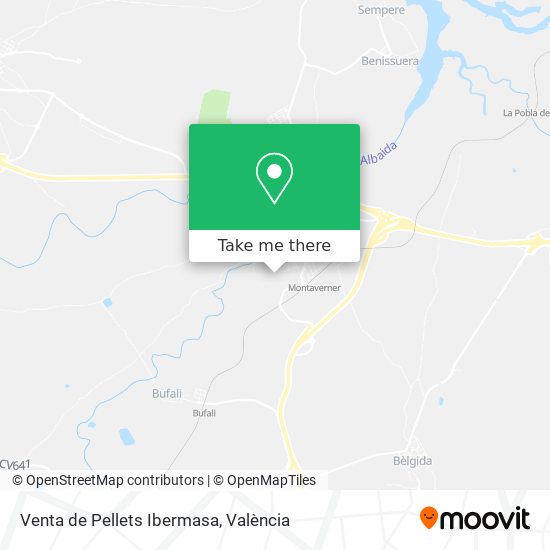 Venta de Pellets Ibermasa map