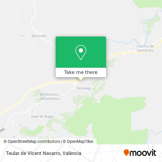 Teular de Vicent Navarro map