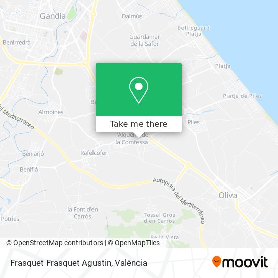 Frasquet Frasquet Agustin map