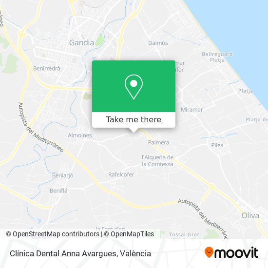 Clínica Dental Anna Avargues map