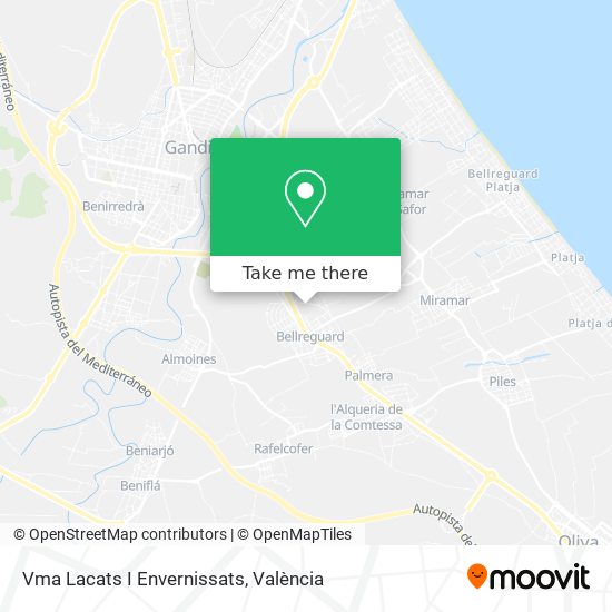 Vma Lacats I Envernissats map