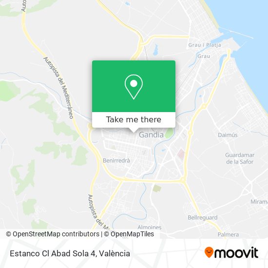 Estanco Cl Abad Sola 4 map