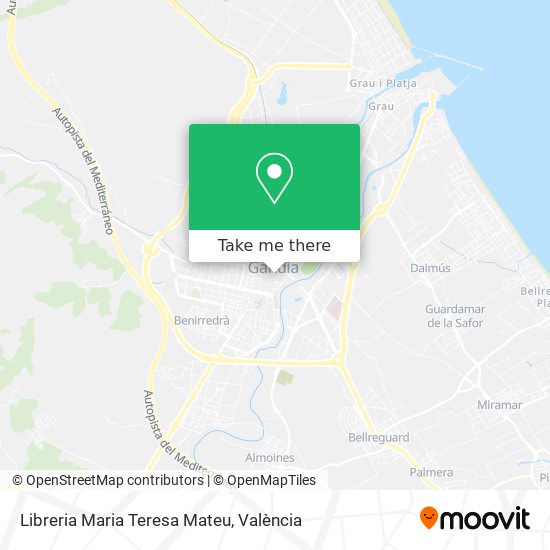 Libreria Maria Teresa Mateu map