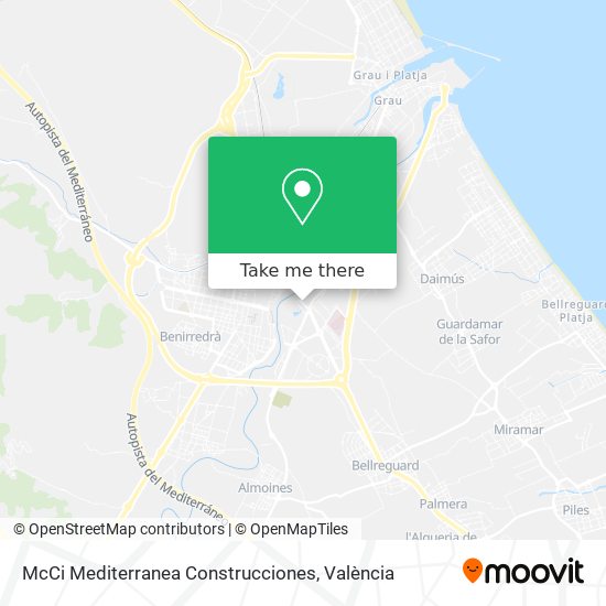 McCi Mediterranea Construcciones map