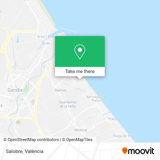 Salobre map