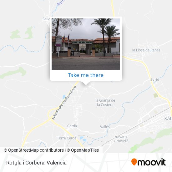 Rotglà i Corberà map
