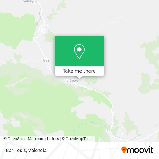 Bar Tesis map