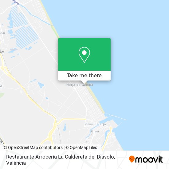 Restaurante Arrocería La Caldereta del Diavolo map