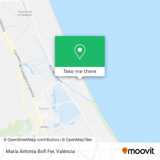 Maria Antonia Bofi Fer map