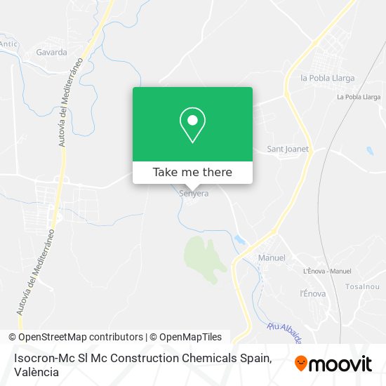 Isocron-Mc Sl Mc Construction Chemicals Spain map