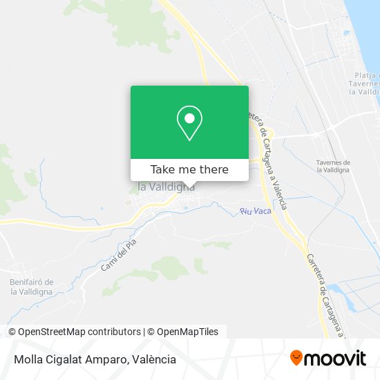 Molla Cigalat Amparo map