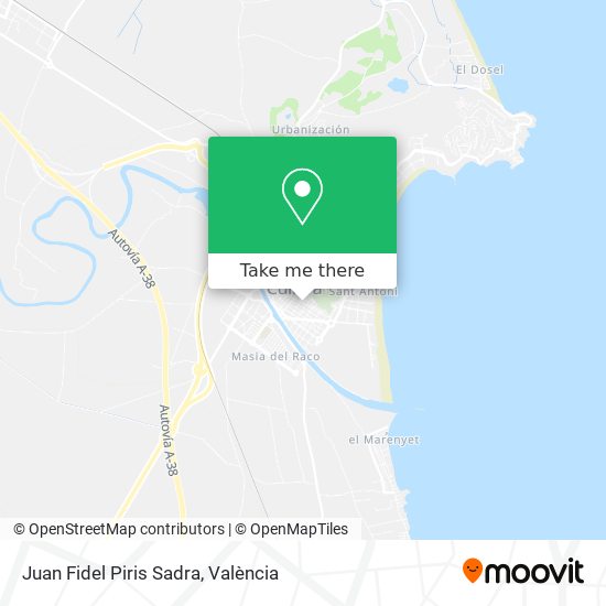 Juan Fidel Piris Sadra map