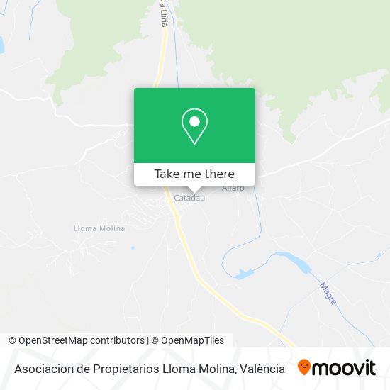 Asociacion de Propietarios Lloma Molina map