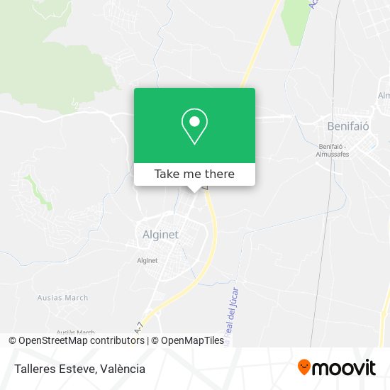 Talleres Esteve map