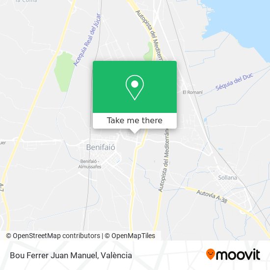 Bou Ferrer Juan Manuel map
