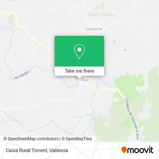Caixa Rural Torrent map