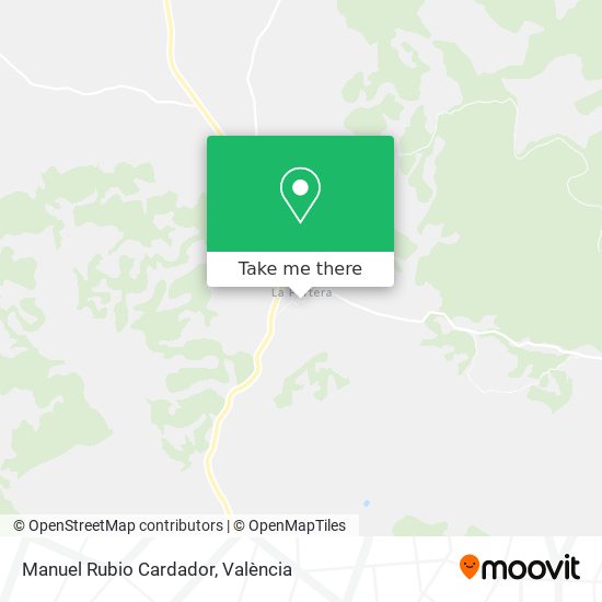 Manuel Rubio Cardador map