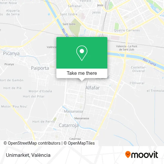Unimarket map