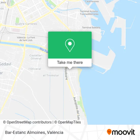 Bar-Estanc Almoines map