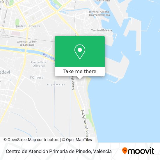 Centro de Atención Primaria de Pinedo map