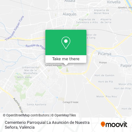 Cementerio Parroquial La Asunción de Nuestra Señora map