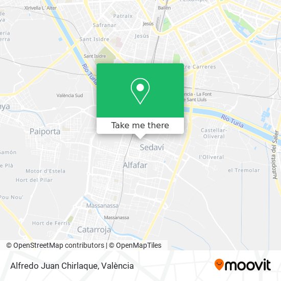 Alfredo Juan Chirlaque map
