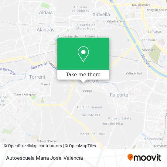 Autoescuela Maria Jose map