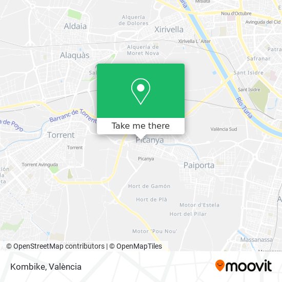 Kombike map