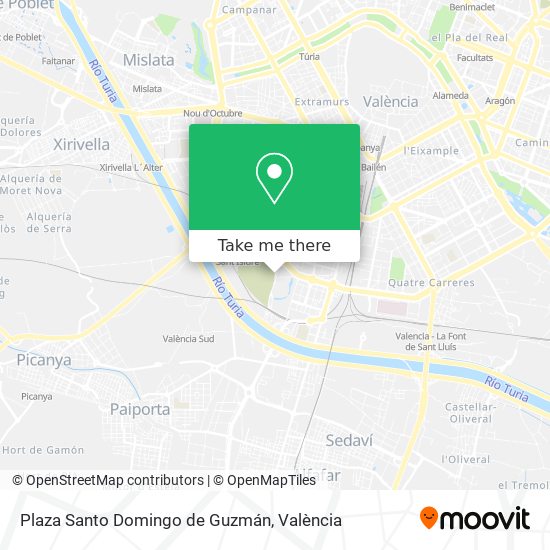 Plaza Santo Domingo de Guzmán map