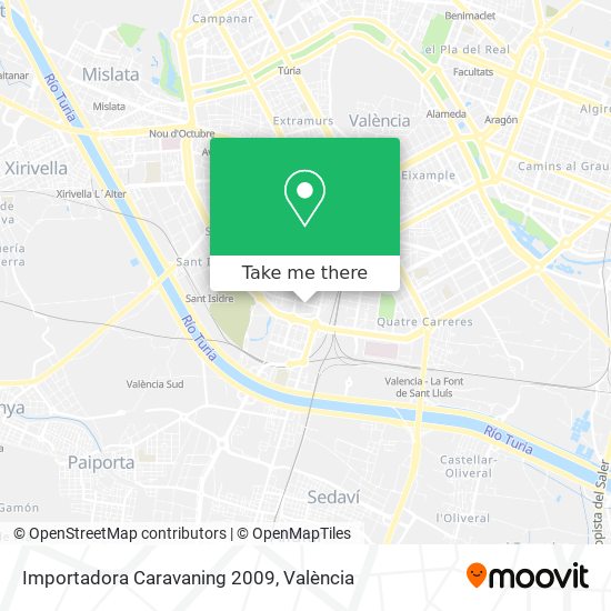 Importadora Caravaning 2009 map