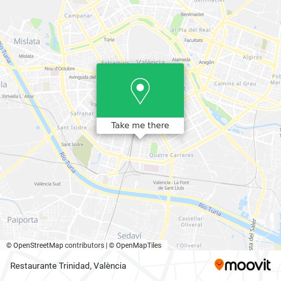 Restaurante Trinidad map