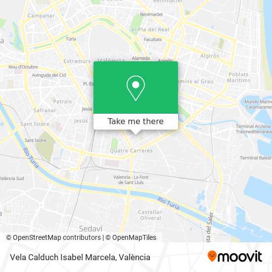 Vela Calduch Isabel Marcela map