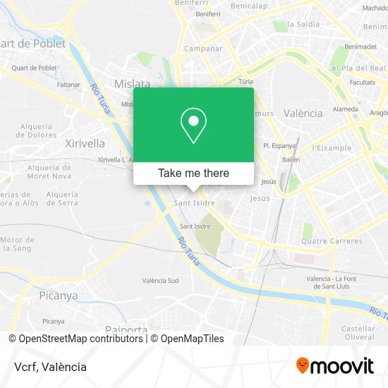 Vcrf map