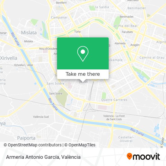 Armería Antonio García map