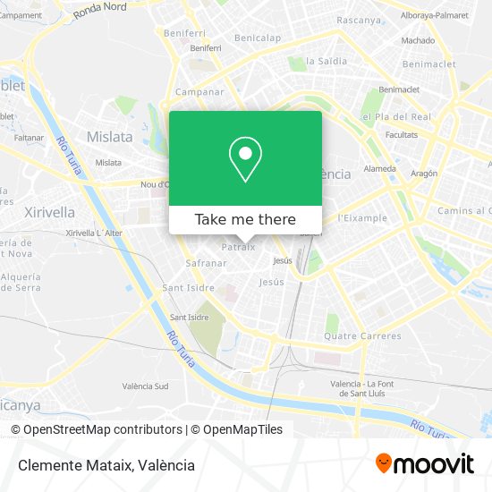 mapa Clemente Mataix